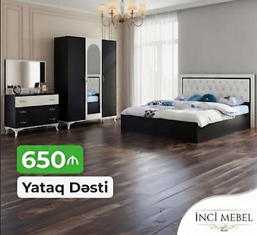 mebel termo: İkinəfərlik çarpayı, Termo, Dolab, 2 tumba, Azərbaycan, Yeni — 1