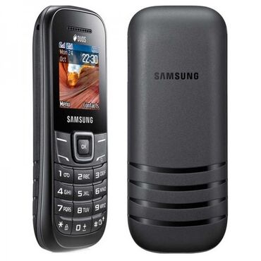 lalafo mingecevir telefon: Samsung E1252, rəng - Qara, Düyməli