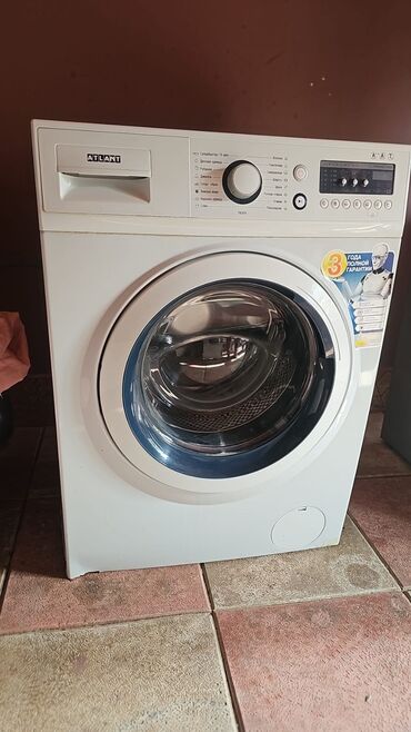 Kompüter, noutbuk və planşetlər: Paltaryuyan maşın Atlant, 10 kq, Avtomat, Qurutmasız, Kredit yoxdur