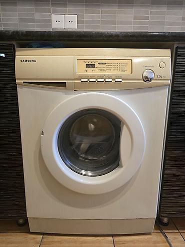 hisense paltaryuyan: Paltaryuyan maşın Samsung, 5 kq, İşlənmiş, Avtomat, Qurutma var, Kredit yoxdur, Ünvandan götürmə — 1