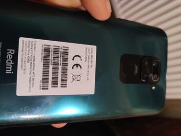 Elektronika: Xiaomi Redmi Note 9 | 128 GB | rəng - Mavi 
 | Barmaq izi, İki sim kartlı, Face ID