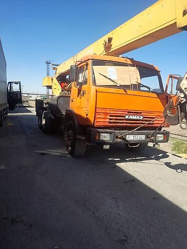 кара погрузка: Автокран, Камаз, 2001 г., 22 м — 2