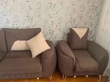 ay: Yeni, Divan-kravat, 2 kreslo, Bazalı, Açılan — 8