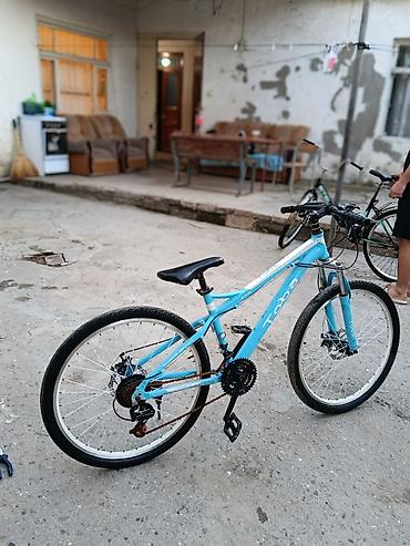 İdman velosipedləri: Torda brendi şəhər/dağ tipli velosiped - Rəng: açıq mavi - Çərçivə — 1