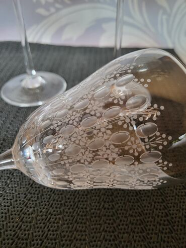 Čaše: Case Rosenthal kristal za vino,rucni rad 70te.godine Nemacka. Case — 15