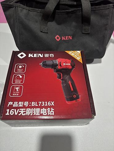 сварочные столы: Аккумуляторная дрель-шуруповёрт KEN BL7316X, 16V. Компактный — 3
