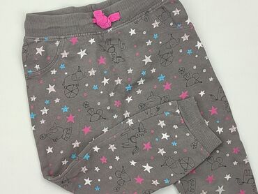 spodnie tech fleece czarno szare: Spodnie dresowe, So cute, 2-3 lat, 98, stan - Dobry