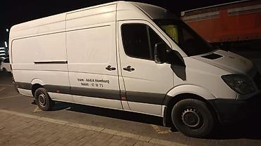 sprinter 2 2: Mercedes-Benz Sprinter — кузов фургон, передний вид на белом цвете с — 2