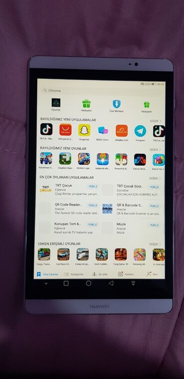 Планшеты: Планшет, Huawei, память 16 ГБ, 8" - 9", Wi-Fi, Б/у — 7