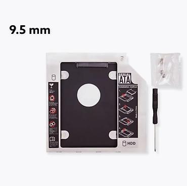 socket 1155: Оптибей адаптер для ноутбука Optibay DVD to HDD/SSD (Optibay 9,5mm — 4