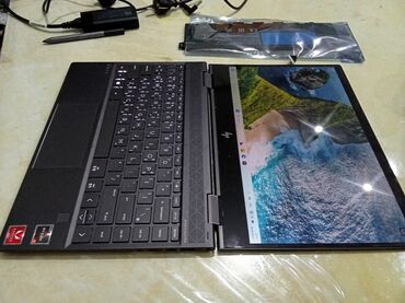 hp envy x2: Ультрабук, HP, 8 ГБ ОЗУ, AMD Ryzen 5, 13.3 ", Б/у, Для работы, учебы, память SSD