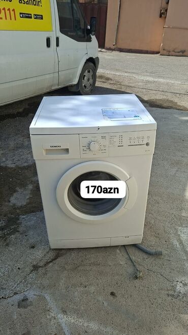 corab tikən aparat: Siemens önyükləməli paltaryuyan maşın - Ön yükləmə, standart 60 sm