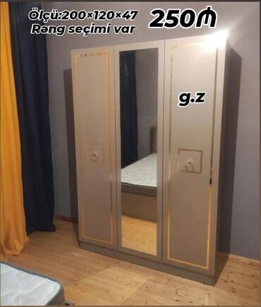barter evler yeni: *Dolab 3 qapılı 250Azn* ✔️İstehsal Rusiya Laminat 18/lik qalınlıqda