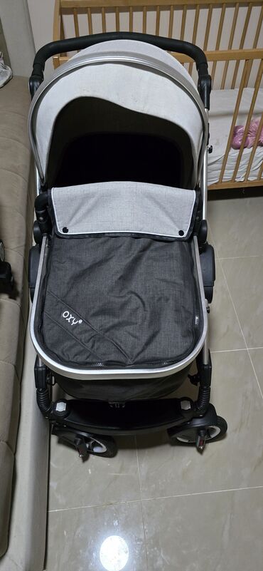 Kolica za bebe: Kolica za bebu JUNGLE OXY 3u1 sa auto-sedištem - Set uključuje: ram — 3