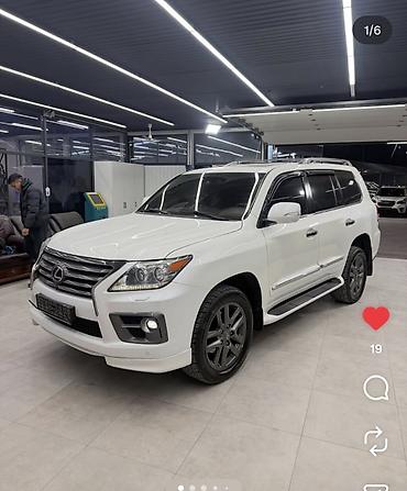Унаа сатуу: Lexus LX: 2013 г., 5.7 л, Бензин, Жол тандабас — 2