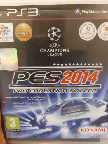 pes mobile: Playstation 3 üçün [ PES 2014 ] oyun Əla vəziyətdə! Cəmi 1-dəfə