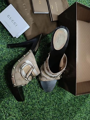 ugg original cena: GUCCI Original Vintage Papuče / Mules (Broj 39) –Na prodaju 100% — 2