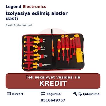 Elan başlığı: İzolyasiya edilmiş alətlər dəsti Harden 802111, 11 əd