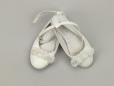 biała koszula dziewczęca 146: Baletki