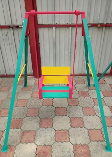 Детские качели: Детские качели, Подвесные Для улицы, Металл, Новый — 13