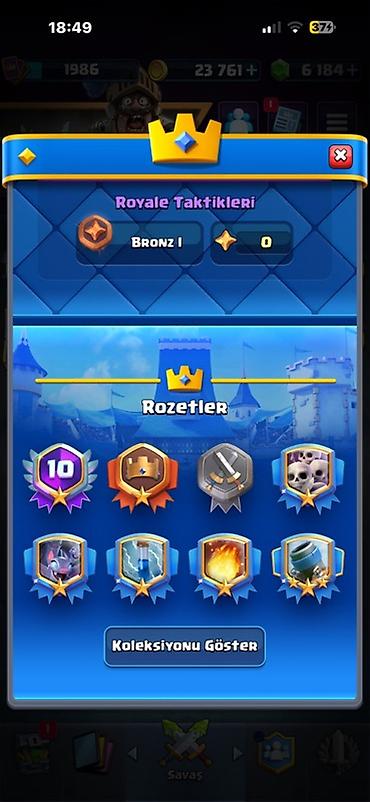 clash royale: Clash Royale hesabı – RoyaleAPI statistikaları ilə - Qüllə Skini — 7