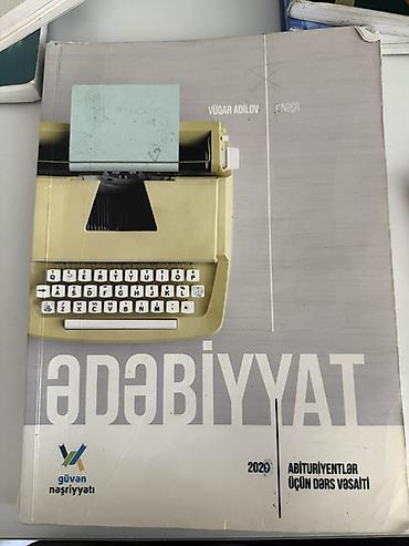 Tədris ədəbiyyatı: Ədəbiyyat kitabları
Hər biri cəmi 2 azn — 3