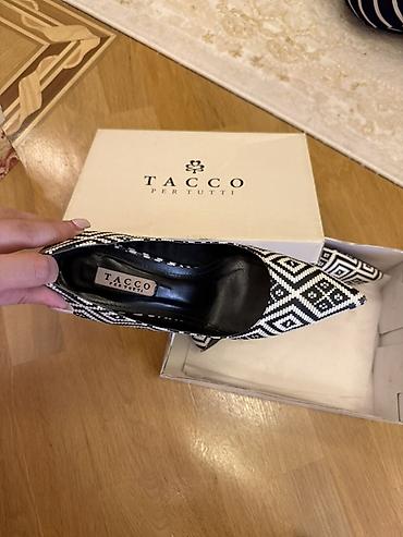 Туфли: TACCO Per Tutti qadın tuflisi - Model: klassik sivri burunlu, qalın — 2