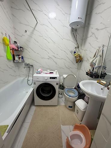Продажа квартир: 1 комната, 38 м², Аламедин-1 мкр Элитка, 2 этаж, Свежий ремонт — 3