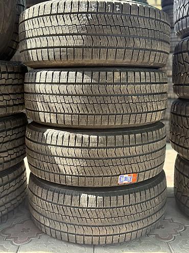 Шины 215 / 55 / R 17, Зима, Б/у, Комплект, Легковые, Япония, Bridgestone