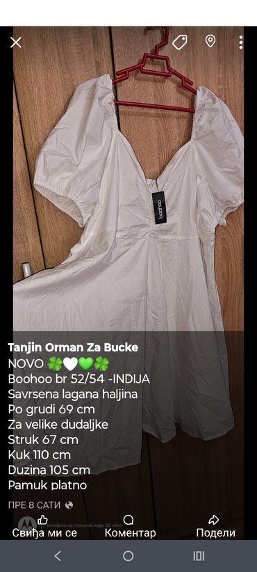 Topovi: Pretty Woman, 5XL (EU 50), Cvetni, bоја - Crna — 2
