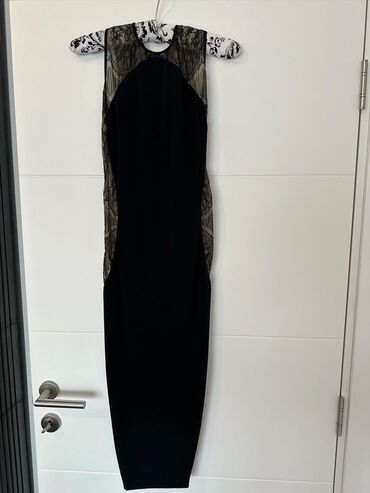 crna sako haljina: S (EU 36), bоја - Crna, Koktel, klub, Top (bez rukava)