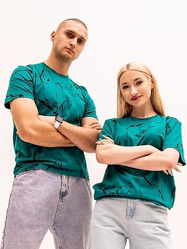 Футболки: Футболки оптом - Мужская/унисекс футболка для повседневной носки - — 10