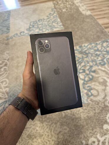 iphone 11 pro qiymeti azerbaycanda: IPhone 11 Pro Max, 64 GB, Qara