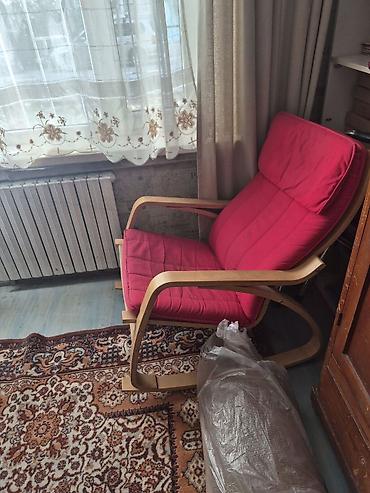Термелүүчү креслолор: Кресло-качалка ИКЕА б/у - Чехол съемный, можно стирать - Крепление на — 2