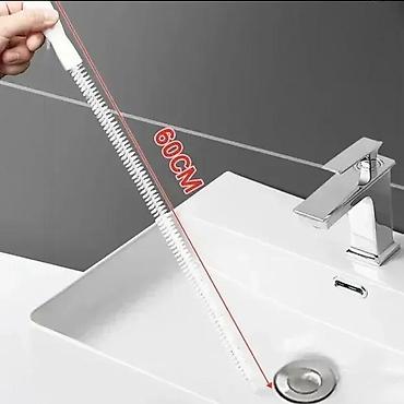 Kuća i bašta: Četka za čišćenje slivnika 1+1 GRATIS NOVO. Opis proizvoda: Četka — 3