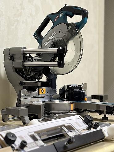 elektrikli mişar: Makita XGT 40V Max akkumulyatorlu sürüşdürülə bilən gön dərəcəli — 1