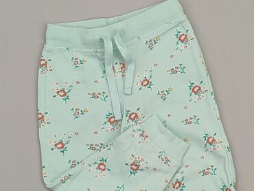 bluzka w kwiaty: Sweatpants, Lupilu, 1.5-2 years, 92, condition - Perfect