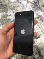 переходник для наушников и микрофона для ноутбука: IPhone SE, Б/у, 64 ГБ, Jet Black, Защитное стекло, 76 %