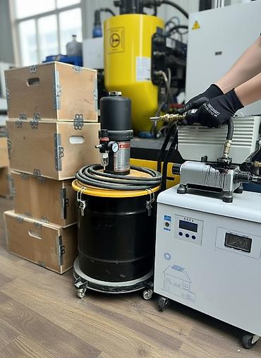 героторный насос купить: Пневматический насос для густых смазок ROLF TOP-2040GB Описание: - — 1