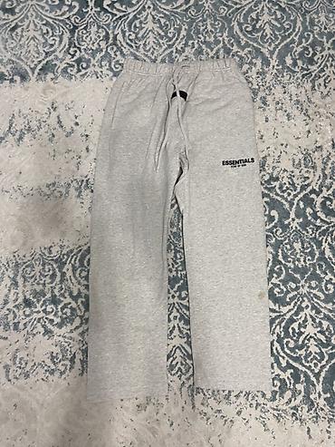tech flees: Серые спортивные брюки Essentials Fear of God - Цвет: светло‑серый — 1
