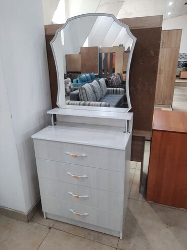 Комоды для одежды: Комод для одежды, Новый, Без зеркала, ЛДСП, цвет - Белый, Бесплатная доставка — 6