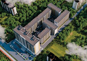 Продажа квартир: 1 комната, 37 м², Элитка, 9 этаж, ПСО (под самоотделку)