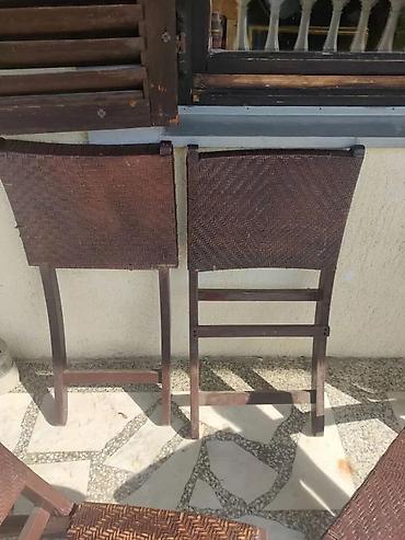Garden furniture: 3 STOLICE DRVENE PRAKTIKO | Korišćenje stolice ispravne po negde se — 5