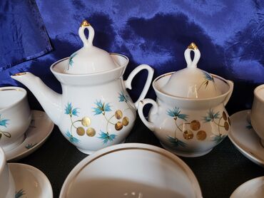 Ostali antikviteti: Komplet za kafu,caj USSR porcelan 1960g +. Sovjetski stari — 2