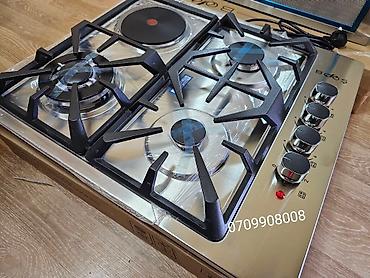 pilet soba: Qaz plitəsi Quraşdırılan, 4 gözlü, Yeni — 8