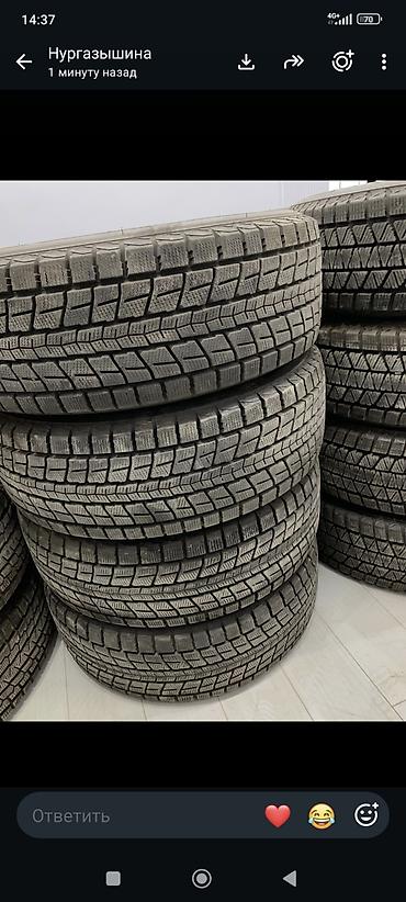 сапок дубль: Шины 235 / 65 / R 18, Зима, Б/у, Комплект, Внедорожные (АТ/МТ), Япония, Dunlop — 3