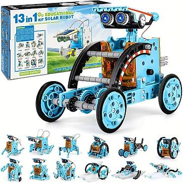oyuncaq robot: 13-in-1 Günəş Enerjili Tədris Robot Dəsti - 13 müxtəlif model — 1