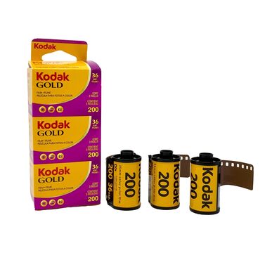 şekil videosu: Fotoplyonka Kodak 200-36. Made in USA. 35 mm. 36 kadr. Hisiyyəti -