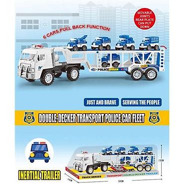 zara bebe: KAMION I AUTIĆI – policijski transportni set (šifra proizvoda: 59) — 1