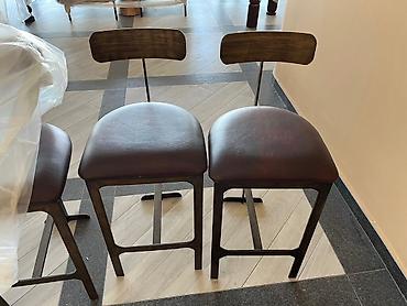 Kreslolar: Mebel dəsti – müasir kreslolar və şkaf Restoran layohəsi üçün — 26